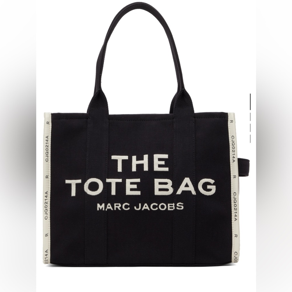 Marc Jacobs Black ‘The Jacquard’ Large Tote -Like New